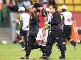 مروان محسن مع المنتخب فى مارس