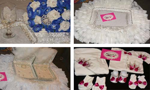 بوكيهات الورد الصناعى والجيست بوك والغربال والهون