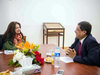 السفير الهندى فى حوار على ضفاف النيل.. سانجاى باتاتشاريا: الحضارة المصرية تحظى بشهرة واسعة فى الهند.. ومصر جسر بين قارتى آسيا وإفريقيا