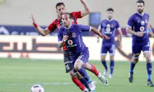 دقت ساعة إفريقيا فى الأهلى