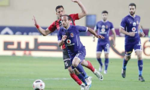 دقت ساعة إفريقيا فى الأهلى