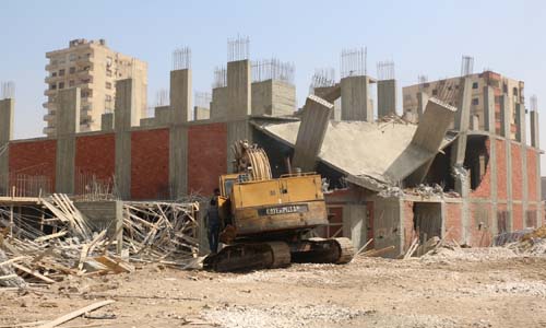 الدولة تتصدى لمافيا عمارات الموت بالإسكندرية