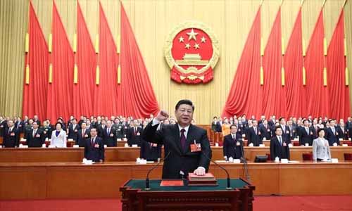 الرئيس الصينى: الطريق مازال طويلا.. ولن نسمح بالتهاون والتراخى