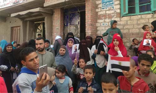 «انزل شارك.. مصر أهم».. مسيرات تنطلق فى القرى والنجوع