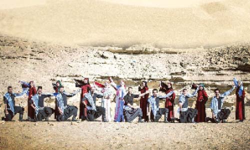 هندسة عين شمس تستضيف «الدبكة» و«الفالوجا» الفلسطينية