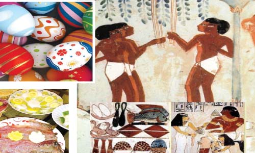 شم النسيم بـنكهة فرعونية.. «بيض.. فسيخ.. ملانة»