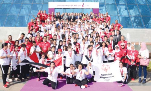 «المصرية للاتصالات» تكرم البعثة المصرية المشاركة بدورة الألعاب الإقليمية التاسعة للأوليمبياد الخاص