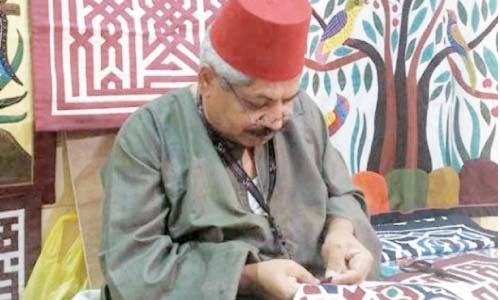 باحث: الخيامية فن مصرى أبهر العالم..و«قصبة رضوان» أشهر مكان لصناعته