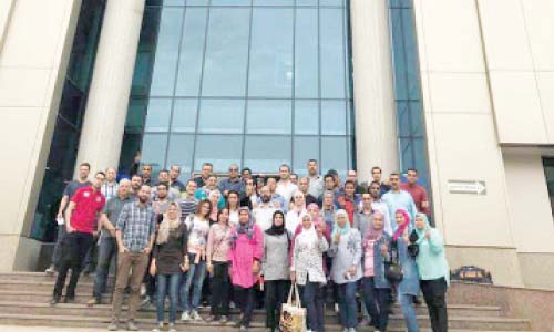 إطلاق أكبر قافلة طبية من مستشفى سعاد كفافى الجامعى «لأرض الفيروز»