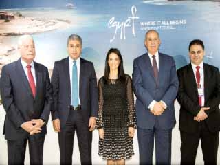 مشاركة متميزة لمصر بالملتقى الدولى للسياحة العربية بدبى