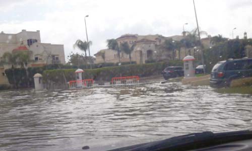 الرقابة الإدارية تحيل واقعة غرق القاهرة الجديدة للنائب العام وتوقف مسئولين عن العمل