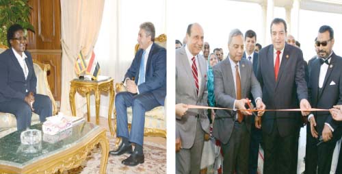 تعاون بين مصر وأوغندا فى مجال الطيران المدنى