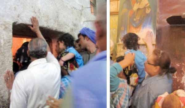 دير جبل الطير هنا يحج مسيحيو العالم