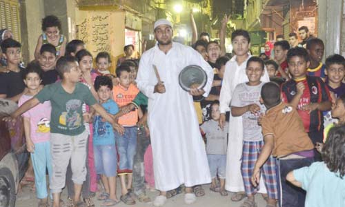 مسحراتى المنايفة «المداح»