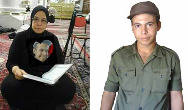 سلوى محمد أم الشهيد مجند مصطفى خضر تفتح قلبها: لـ«روزاليوسف» : ابنى مات عريسًا  ولبست الأبيض فى جنازته