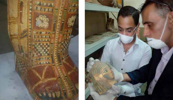 «كارتوناج المومياوات».. جص ورسم يحميها من غدر الزمان