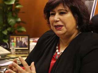 وزيرة الثقافة لـ أ ش أ: إيناس عبدالدايم: نعمل على استعادة الريادة الثقافية لمصر فى العالم العربى