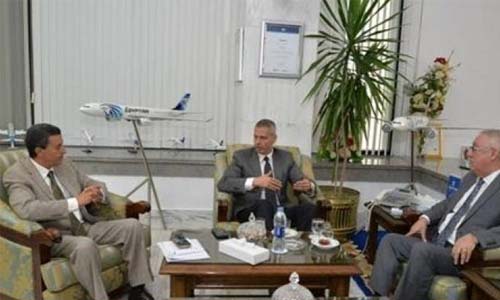 عادل وتفاحة يبحثان الاستعدادات لاجتماع الجمعية العامة الـ«51»