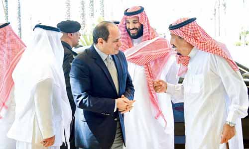 لقاء الأشقاء فى «نيوم»