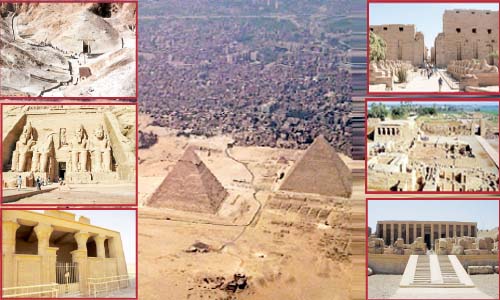 العجائب الـ  7 لمصر القديمة