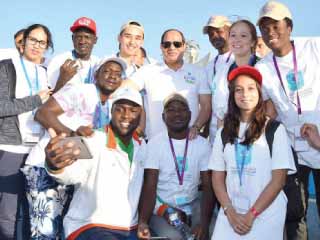 شباب العالم فى مهمة سلام بشرم الشيخ