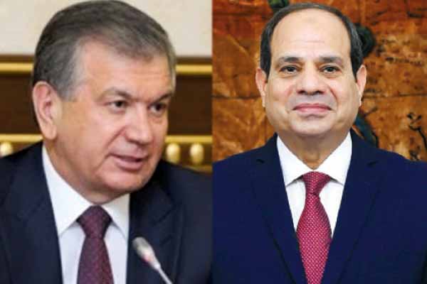 زيارة تاريخية للسيسى إلى أوزبكستان