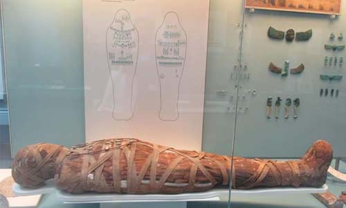 الأطفال يكتشفون سر التحنيط فى المتحف المصرى