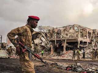 هجوم انتحارى يقتل 4 فى مقديشيو