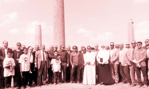 الآثار تطوير «صان الحجر» أبهر السفراء.. ورسالة أمان للعالم