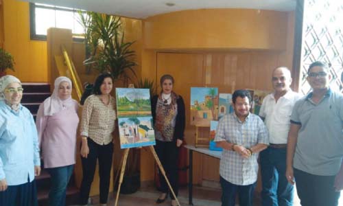 الأطفال يعبرون عن هويتهم المصرية بـ30 لوحة فى «أعرف بلدك»