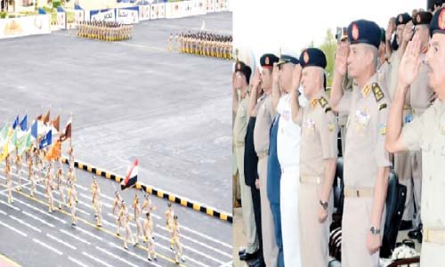 وزير الدفاع لخريجى الدفعة (154) من كلية الضباط الاحتياط: أصبحتم قادرين على حماية الوطن والوفاء بالمهام والمسئوليات التى كلفكم بها الشعب