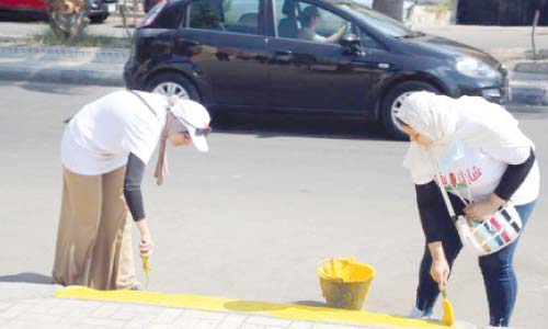 500 شاب وفتاة يشاركون فى مبادرة «شارك ونضف» بالإسكندرية