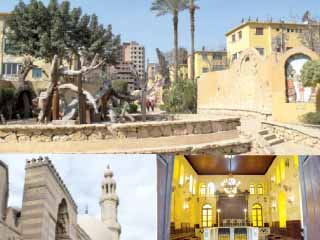 عاصمة التسامح 3 .. مناطق بالقاهرة تضم مساجد وكنائس ومعابد