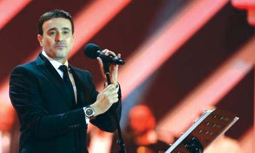 صابر الرباعى يتألق فى حفل مهرجان الموسيقى العربية‎