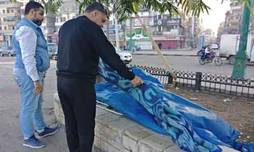 «هندفيهم» تستر فقراء دمياط وتحميهم من البرد القارس