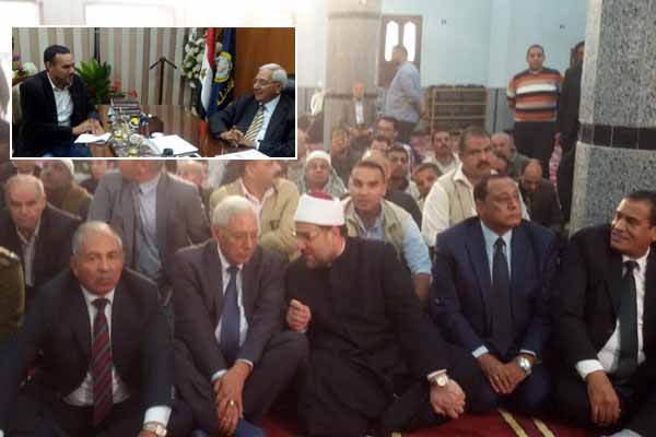 د.كمال شاروبيم محافظ الدقهلية فى حوار لـ«روزاليوسف»: حضرت خطبة الجمعة بشكل عفوى وأقدم الدعم لبيوت الله