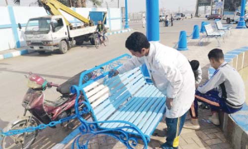 3 ألوان طبيعية تعيد الشكل الجمالى لـ«أسيوط»