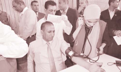 الصحة فحص نصف مليون مواطن فى ثانى أيام المرحلة الثانية من «100 مليون صحة»