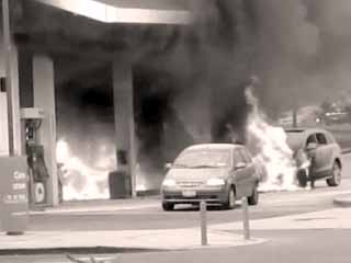 السيطرة على حريق مستودع بنزين بشركة «الإسكندرية للبترول»