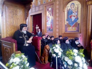 البابا يدشن كنيسة من القرن الحادى عشر الميلادى