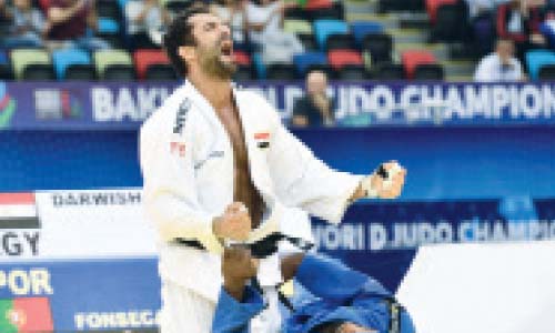 «درويش الجودو»: أسعى لاعتلاء منصة التتويج بأوليمبياد طوكيو