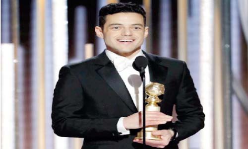 مفاجآت «جولدن جلوب»: اكتساح بريطانى للجوائز.. ورامى مالك ثالث مصرى يفوز بها