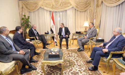 وزير الاتصالات يناقش مع «ماستركارد» العالمية خطوات «تمكين» العاصمة الإدارية الجديدة