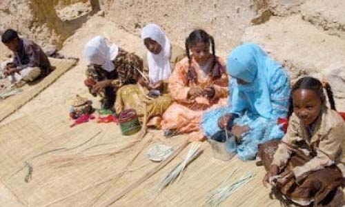 «أم الصغير» واحة أمازيغية  فى قلب الصحراء المصرية