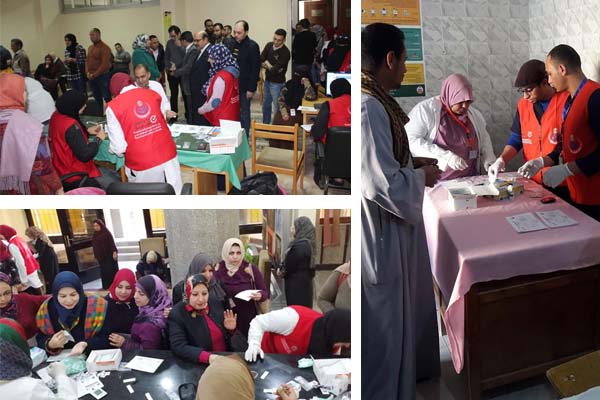 100 مليون صحة.. الكشف على 116880 بالدقهلية و 5300 بالوادى الجديد