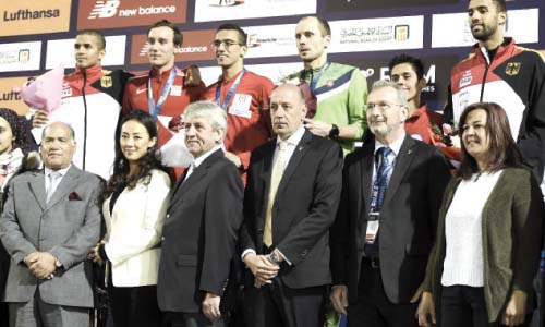 أحمد الجندى يحصد ذهبية كأس العالم للخماسى بالقاهرة
