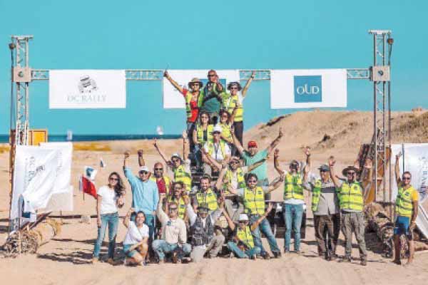 60 متسابقًا يشاركون فى رالى الجونة