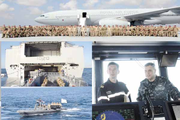 انطلاق فعاليات التدريب المصرى البريطانى المشترك «أحمس -1»