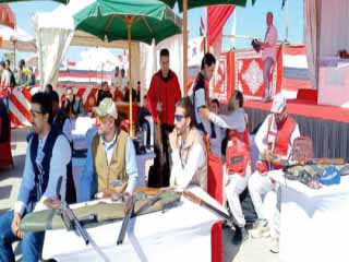 انطلاق فعاليات مهرجان مطروح الأول للرماية و 22 رحلة بالون بالأقصر