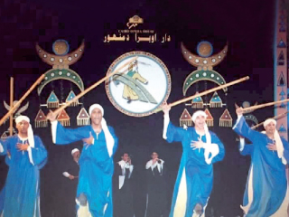 أوبرا دمنهور تستعد للمهرجان الدولى السابع للفلكلور بورش فنية